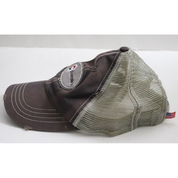 Countrymark‎ Vintage Grey Mesh SnapBack Hat - Picture 3 of 6